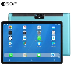 Tablette Pc Android 2021 de 10.1 pouces, Octa Core, 2 go de RAM, 32 go de ROM, appels téléphoniques sur le réseau 4G, AI, GPS, wi fi, nouvel arrivage 9.0 