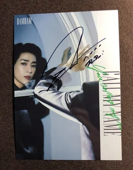 

hand signed GOT7 Bambam autographed photo Call My Name 5*7 K-POP 102019O5