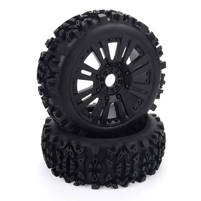 

17mm Hub Wheel Rim & Tires Tyre for 1/8 Off-Road RC Car Buggy Redcat Team Losi VRX HPI Kyosho HSP Carson Hobao