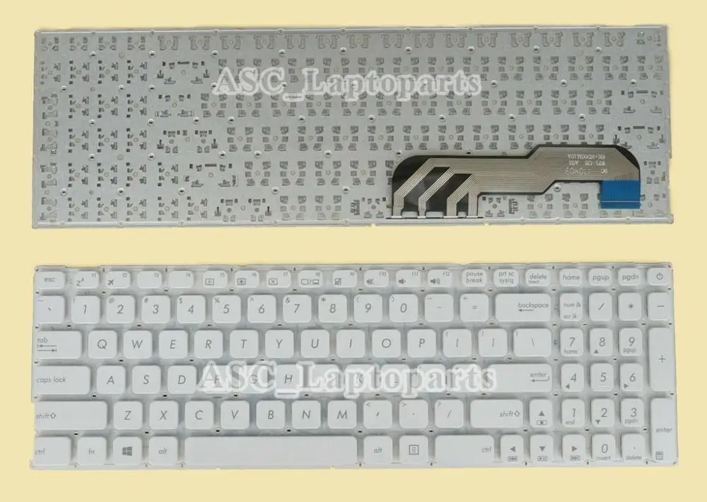 ASUS VivoBook F541 F541S F541SA F541SC F541U F541UA F541UV Keyboard EN US #134.2 