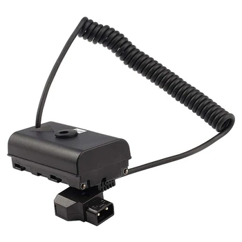 

D-Tap Connector Extendable Power Adapter Cable for NP-F Dummy Battery NP-F550/570