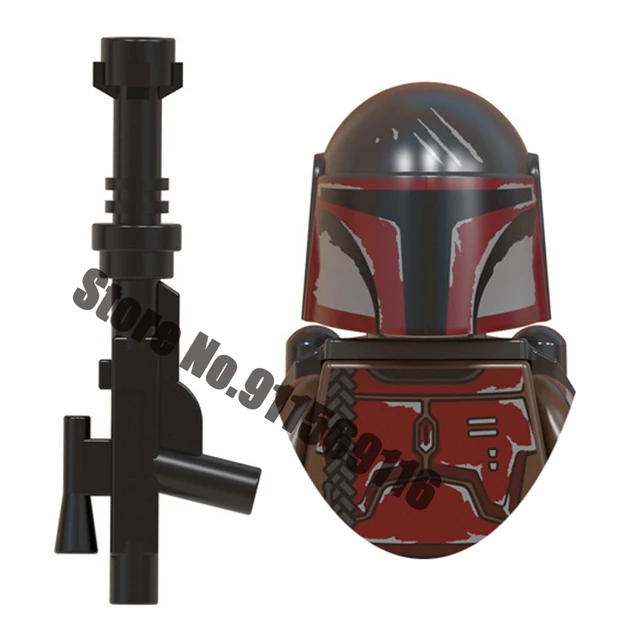 DISNEY Din Djarin Mandalorian Building Blocks Jango Boba Fett Grogu Baby Yoda Paz Vizla Bo-Katan Sabine Wren Brick Figure Toy WM918