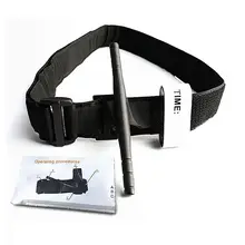 Портативный Открытый Жгут спиннинг одной рукой первой помощи(Тактический) ремень для экстренной ситуации