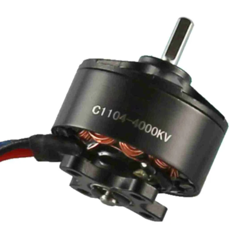 C1104 Rc Мотор бесщеточный двигатель летательный аппарат 4000Kv мини-мотор подходит для четырехосевой модели летательного аппарата БПЛА