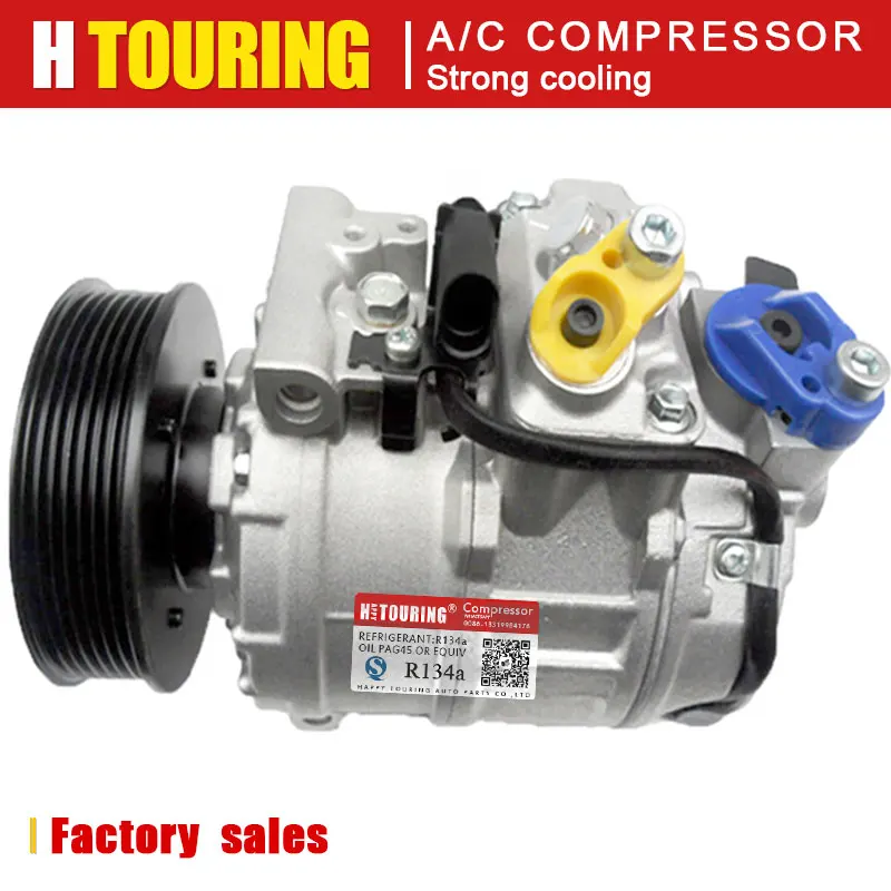 

For AUDI Q7 VW Touareg Auto A/C AC COMPRESSOR Audi q7 3.0L V6 351322811 7P0820803D 7P0820803N 7L6820803T 8E0260805AS