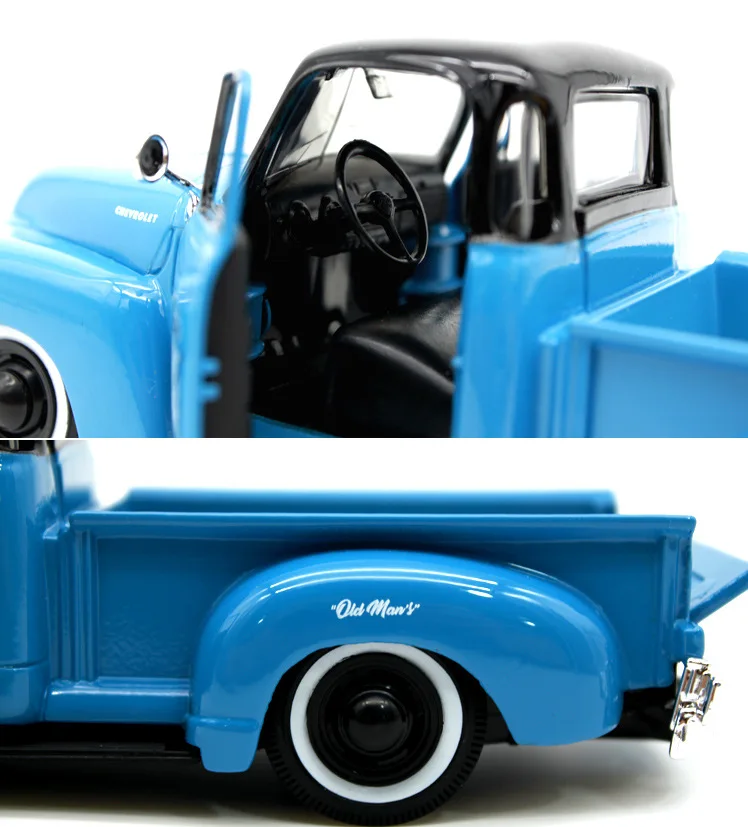 Maisto 1:24 1950 Chevrolet pickup Ретро модель автомобиля из сплава украшение Коллекция игрушек инструменты подарок