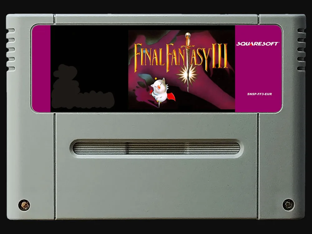 Final fantasy 2024 3 snes cartridge