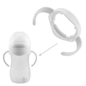 

Baby Bottle Accessories Hand Shank For Feeder Bottle Grip Handle Wide Mouth PP Glass Baby Feeding Bottles Grip