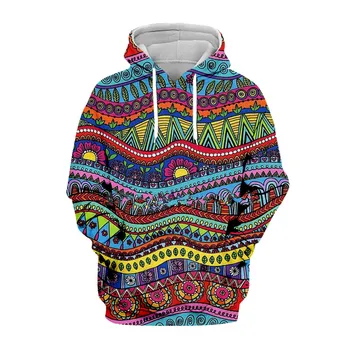 

Liumaohua Hippie Mandala Trippy Abstract Psychedelic 3d hoodies/shirt/Sweatshirt Winter autumn Long sleeve streetwear