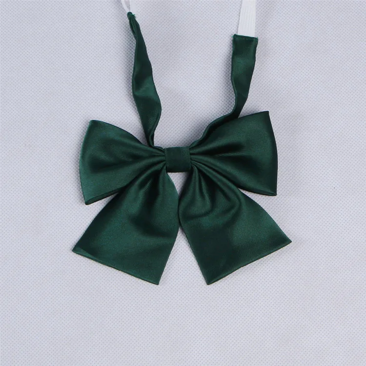 Школьные платья галстук-бабочка для девочки Jk аксессуары для униформы Воротник бабочка галстук матросский костюм старшеклассница школьная форма - Цвет: Green