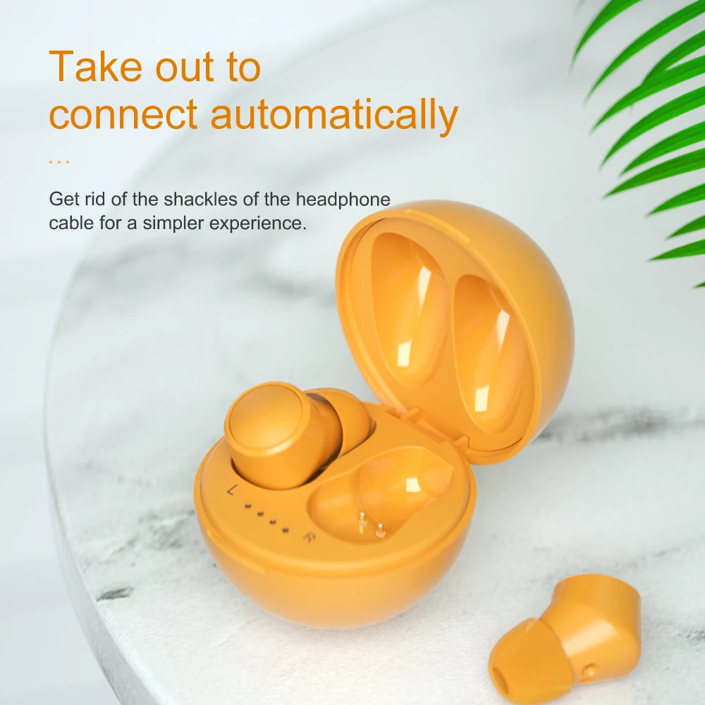 

PISEN bluetooth earphone sport Airdots Headphones Wireless earphone Voice control Bluetooth 5.0 Noise headset with microphone