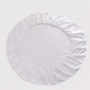 Hotel Round Bedding Fitted Bed sheet with Elastic band romantic Themed Hotel Round Mattress Cover Diameter 200cm-220cm 2