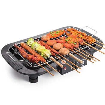 

Electric Grill Home Roasting Smokeless Indoor Kebab Machine Family 3-5 People Small Oven