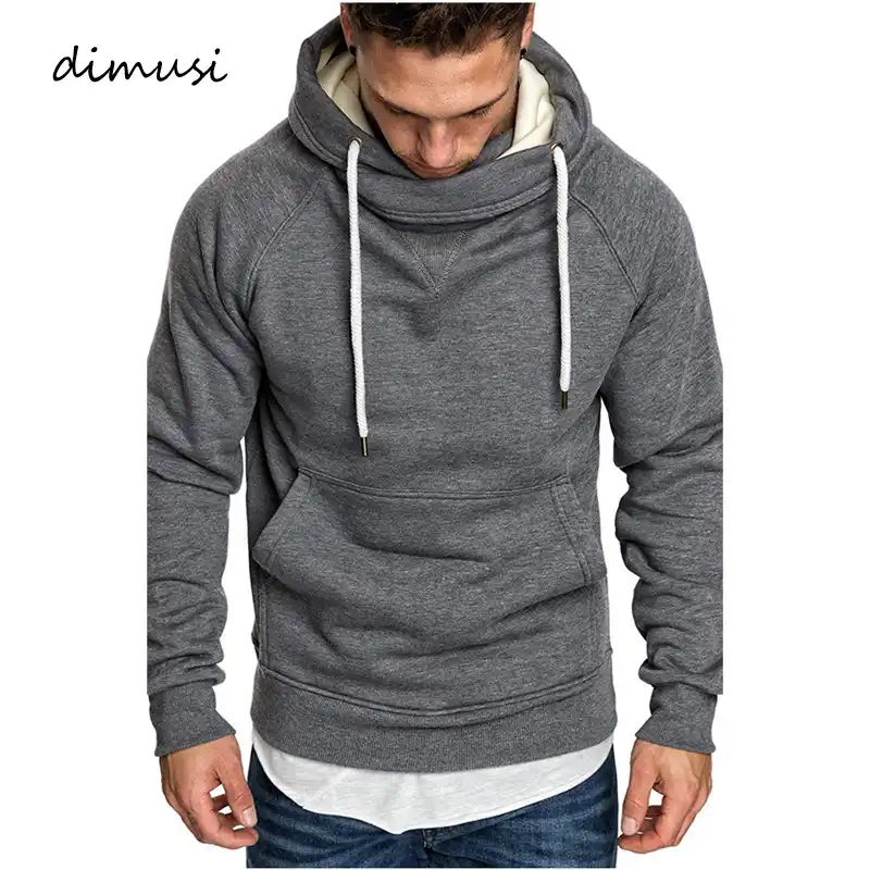 Mens solid color hoodies Clearance