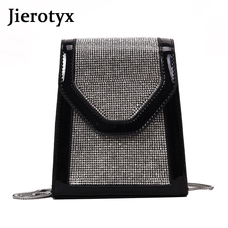 JIEROTYX Стразы инкрустированные для вечервечерние модные банкетные сумки хранения