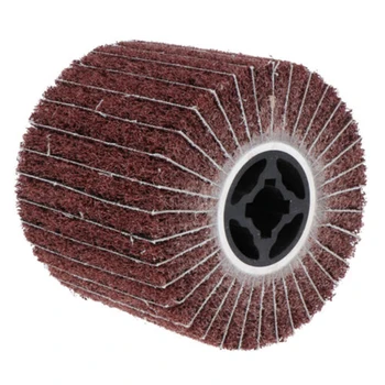 

Non woven Drawing Wheel 80 Grit Part Cleaning Tool Polishing Burnishing Grinder