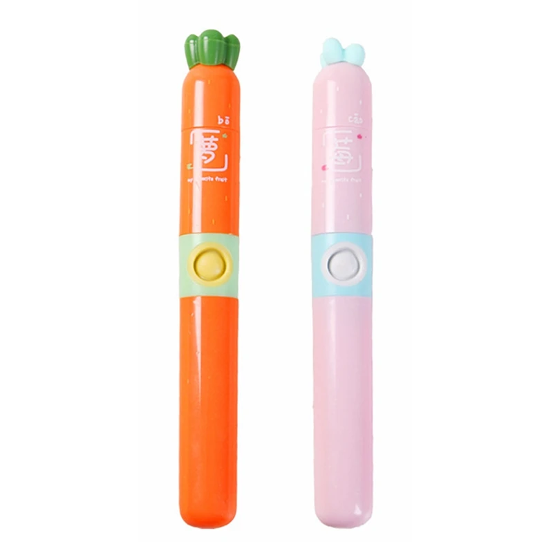 1PC Kids Electric Toothbrush Softer Bristle Brush Cute Fruit Design Cover Electric Toothbrush Easy-Press Power Button Fun Tooth 1PC Kids Electric Toothbrush Softer Bristle Brush Cute Fruit Design Cover Electric Toothbrush Easy-Press Power Button Fun Tooth