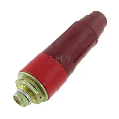 

Red Rubber Cover 315-500A Welding Connector DKJ-95