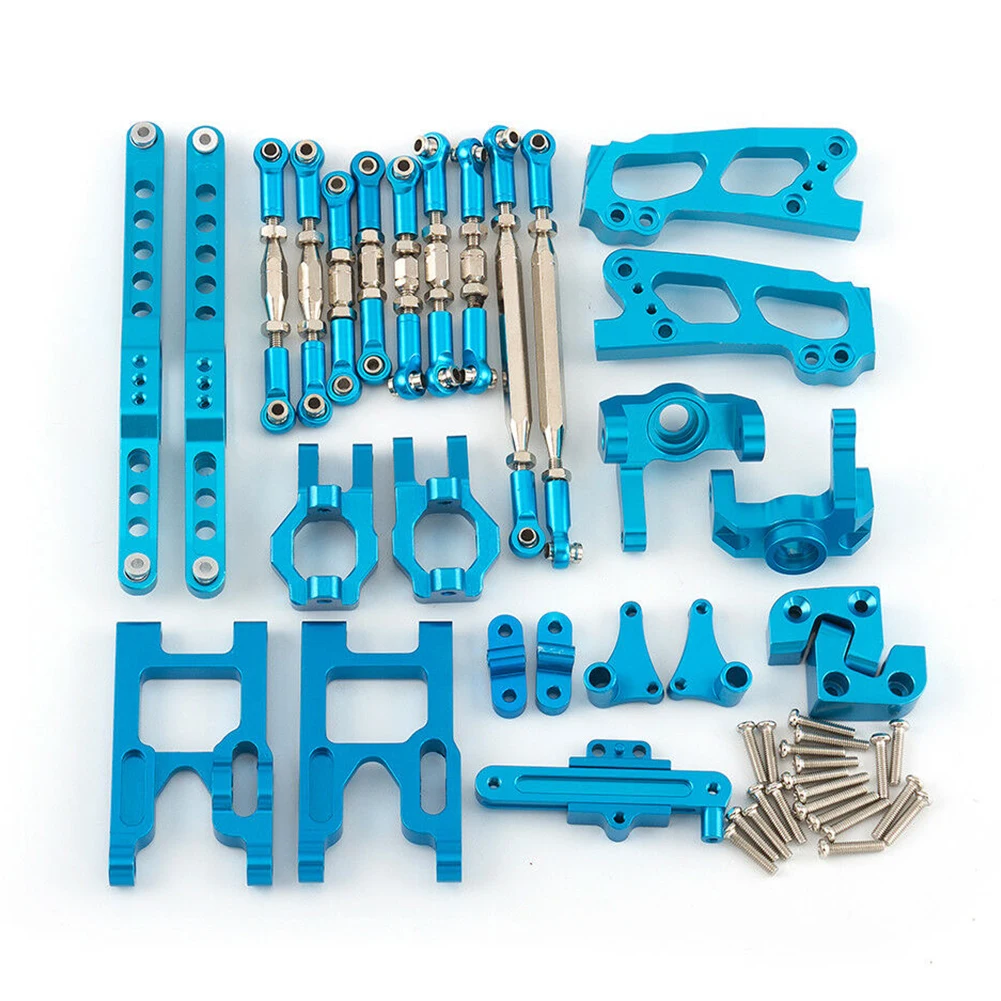 

Replacement Metal Kit Toy Front Steering Cup Mini Fixture RC Car Accessory Set Easy Install Upgrade Parts For Wltoys 12428 12423