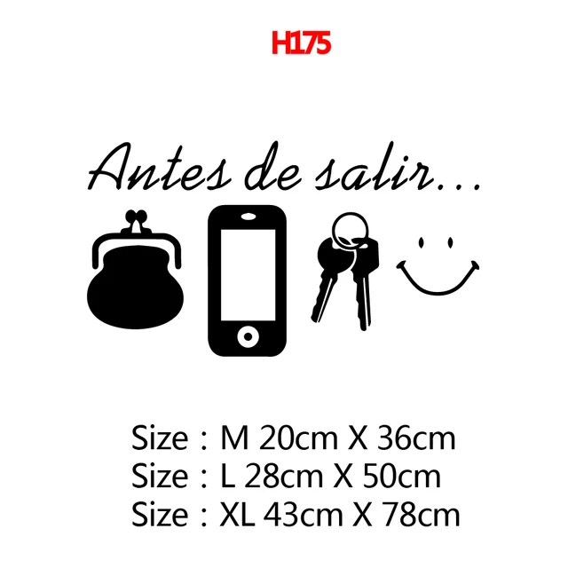 Large Spanish Quotes Phrase Wall Decals Wallpaper Vinyl Stickers For Office Room Decal Wall Sticker Home Decoration Poster Mural H175