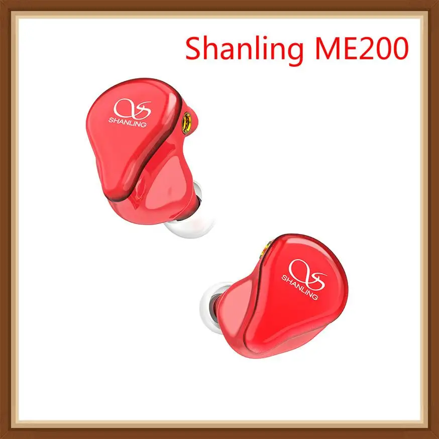 SHANLING ME200 гибридные технологии проводные наушники-вкладыши со съемным кабелем HIFI музыкальный монитор DJ Studio Stage наушники MMCX