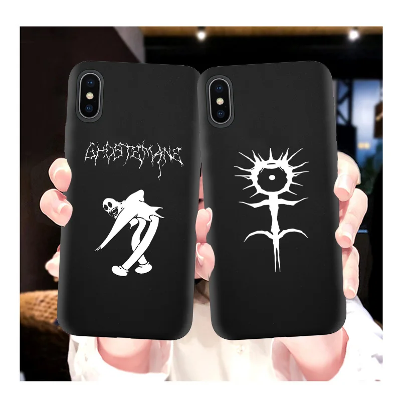 Роскошный чехол для iPhone 11 XR X Xs Max 8 7 6 Plus 6S 5S SE Мягкий силиконовый чехол для телефона Ghostemane Mercury Fundas