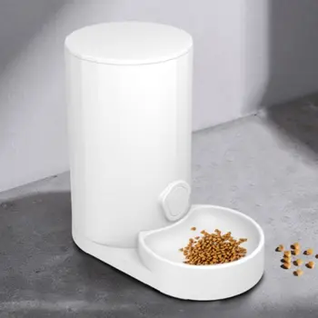 

Premium New Pet Dog Cat Automatic Feeder Safety Water Drinker Food Dispenser Puppy Kitten Feeding Bowl Drinking Fountain Bottle