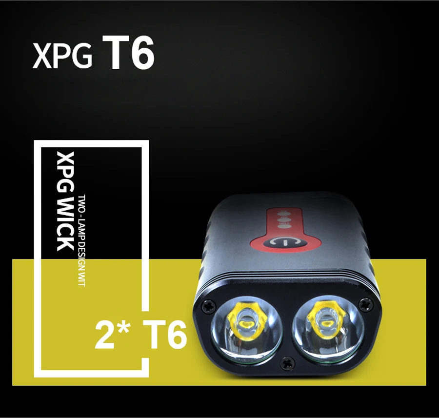 Best 2400Lumen Bike Light Set L2 Bicycle Lantern USB Chargeable Shockproof Waterproof Cycling Lamp MTB Headlight LED Rear Front Light 0