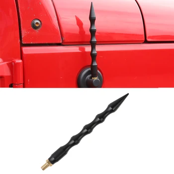 

Antenna for Jeep Wrangler TJ JK JL JT 1997-2020 Antenna Replacement 15cm for Optimized FM/AM Reception Aluminum Alloy + Copper