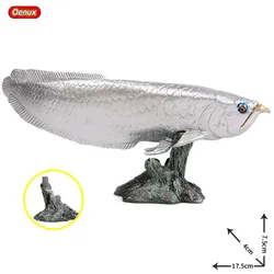 Oenux Sea Life Educational Ocean Animal Figurines Set - PVC Toy Collection (Sealife model)