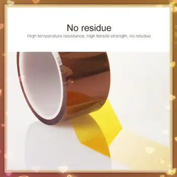 

Brown Gold Finger High Temperature Tape Polyimide Industrial Soldering And Circuit Board Battery Heat Resistant 3D Printing Tape