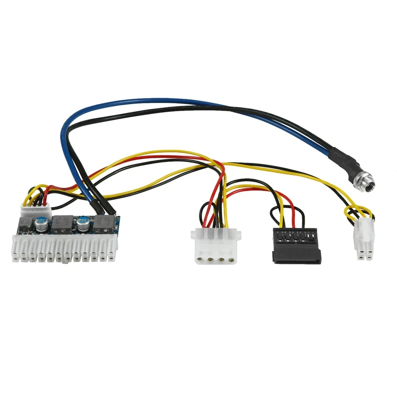 WSFS Hot DC 12V 84W 24Pin Pico ATX переключатель постоянного тока на модуль питания для