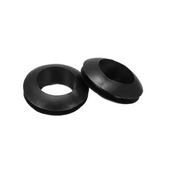 

uxcell 20 Pieces Rubber Grommets 14mm Dia. Wire Gasket Ring Black for Hole Plug Cable Restoration and Wiring Jobs