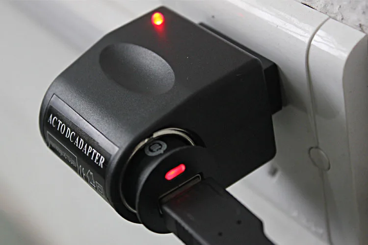TOSPRA AC 220V DC/DC 12V Подключите конвертер адаптер для автомобильного прикуривателя