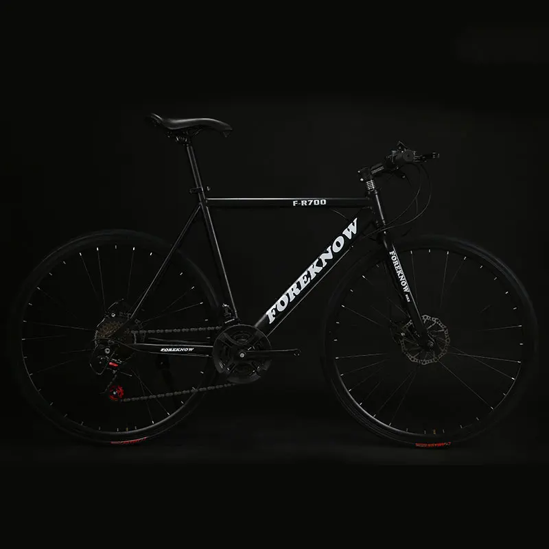 Sports Cycling Bicycle Road Bike 30 Knife 21 Speed Riding Light Adult Double Disc Brakes Solid Tire Students Sports Cycling Bicycle Road Bike 30 Knife 21 Speed Riding Light Adult Double Disc Brakes Solid Tire Students