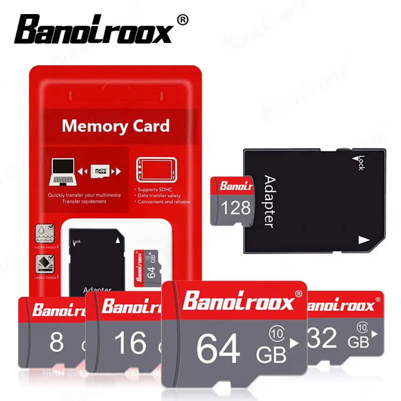 C10 Microsd карты памяти 64 Гб 128 картой Micro SD объемом 8 16 оперативной 32 встроенной TF