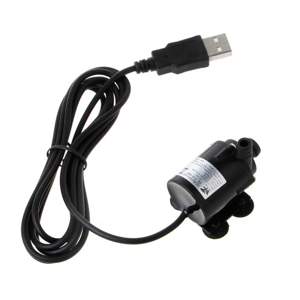 Прямая поставка USB Солнечная энергия Горячая циркуляция водяной насос бесщеточный мотор аквариум погружной