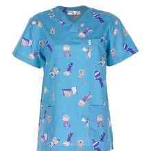 Топы с рисунком доктора медсестры