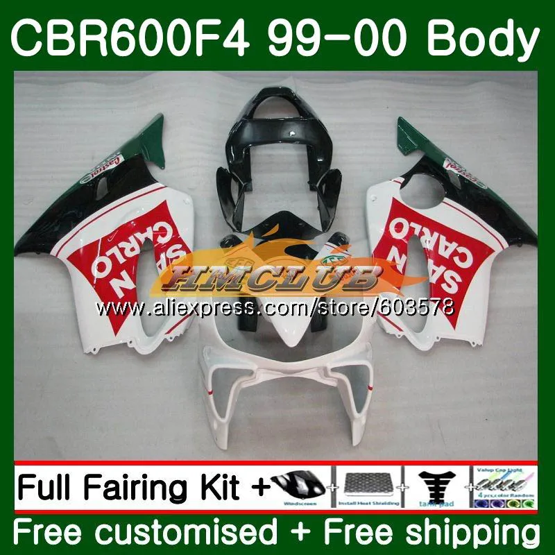 Средства ухода за кожей для HONDA CBR 600F4 CBR600 F 4 CBR 600 F4 1999 2000 Белый Черный 69CL. 104 600CC CBR600F4 CBR 600 FS CBR600 F4 99 00 обтекатели