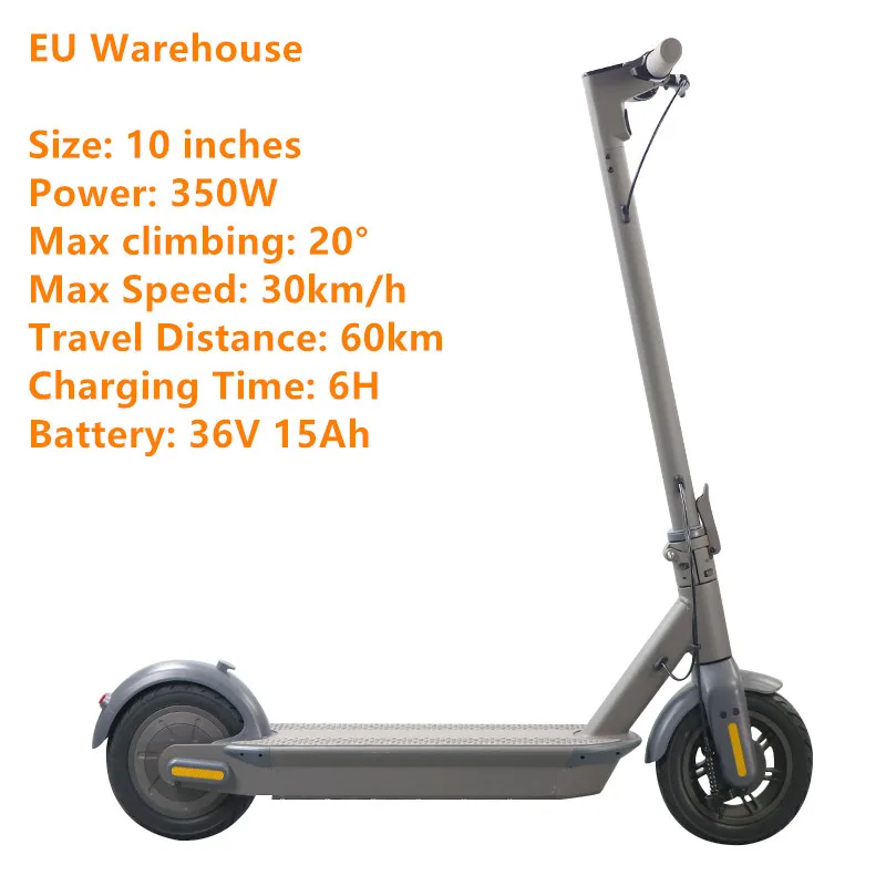 

EU Warehouse ESWING M1 Folding 10 Inch Smart Two Wheels Electric Scooter Adults E-Scooter 350W 60km 30km/h KickScooter with APP