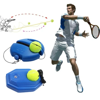 

Exercise Tennis Training Tool Self-Study Rebound Ball With Trainer Baseboard Multifunction Tennis Ball Sport Sparring Device