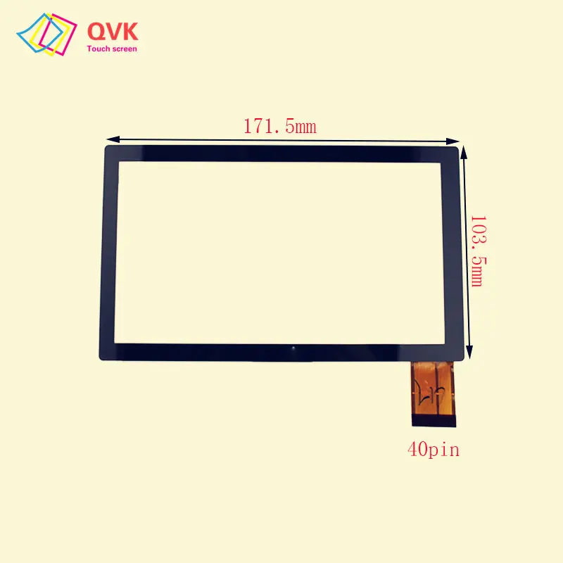 

Черный сенсорный экран новый для Wexler tab 7000/t7000/t7100 емкостный сенсорный экран панель Ремонт Запасные части