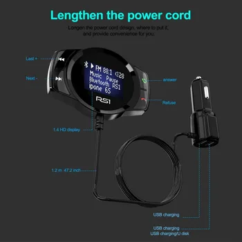 

Wireless Bluetooth USB Car Kit LCD SD FM Transmitter MP3 Player Magnet Handsfree Car Kit Radio Audio Adapter