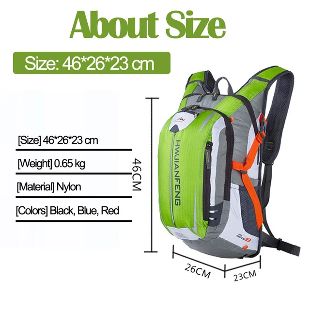 Mochila ultraligera de 18L para deportes al aire libre, para escalada,  senderismo, correr, ciclismo, hidratación, impermeable - AliExpress