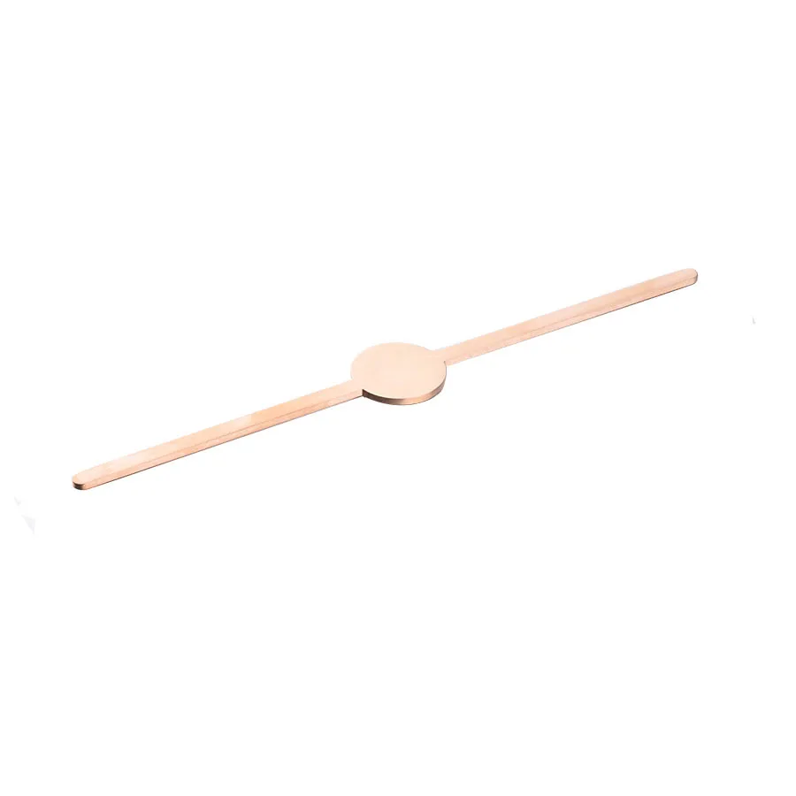 rose gold Серебро/золото/розовое золото нержавеющая сталь прямоугольная штамповка круглый Шарм бирка пустая для открытия C манжета материал Высокая полировка 10 шт - Окраска металла: rose gold