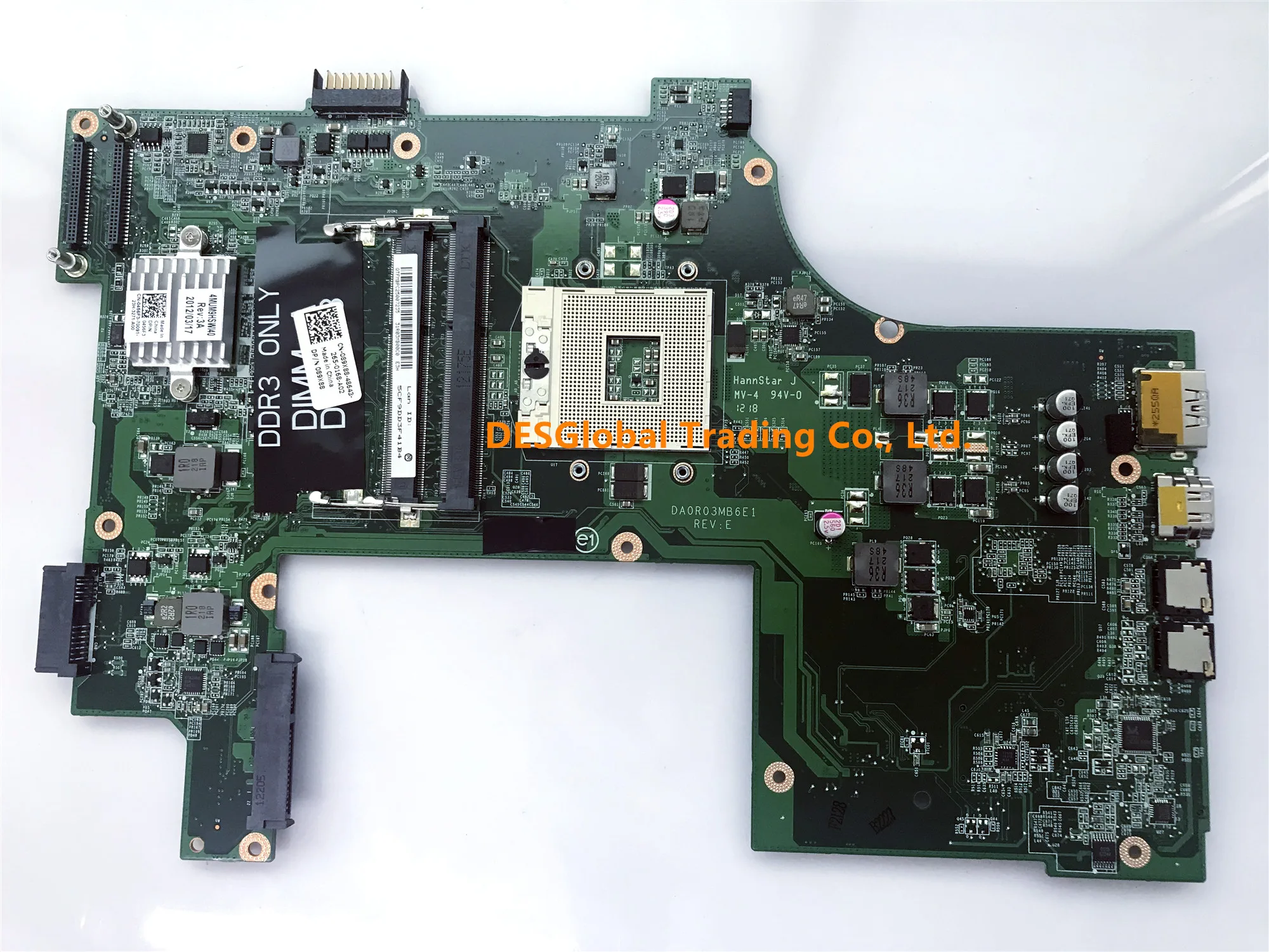 Материнская плата для ноутбука DELL Vostro 3750 V3750 DA0R03MB6E1 HM67 31R03MB00C0 материнская плата CN-089X88 089X88 89X88 прекрасно работает
