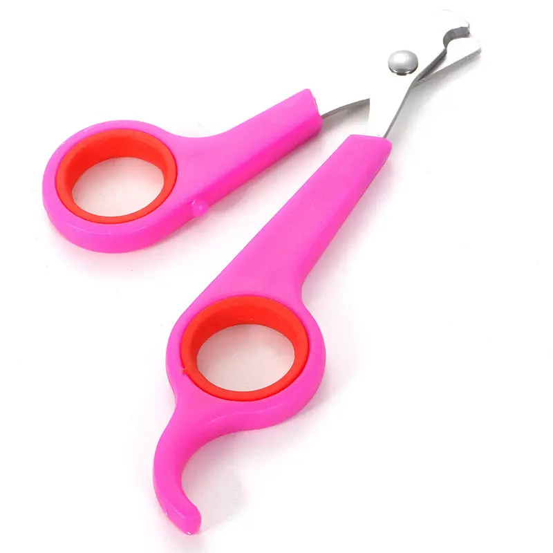 

Nail Scissors Pliers Small Pets Dog Cat Claw Grooming pink