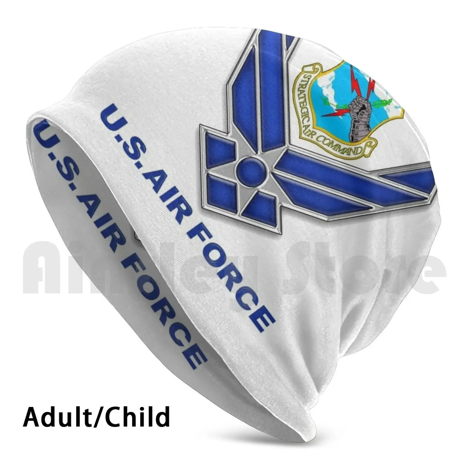 Comando Aereo Tattico (Sac) Crest Berretti Pullover Cap Comodo Usaf Us Air Force Air Force Sac Aria Tattica