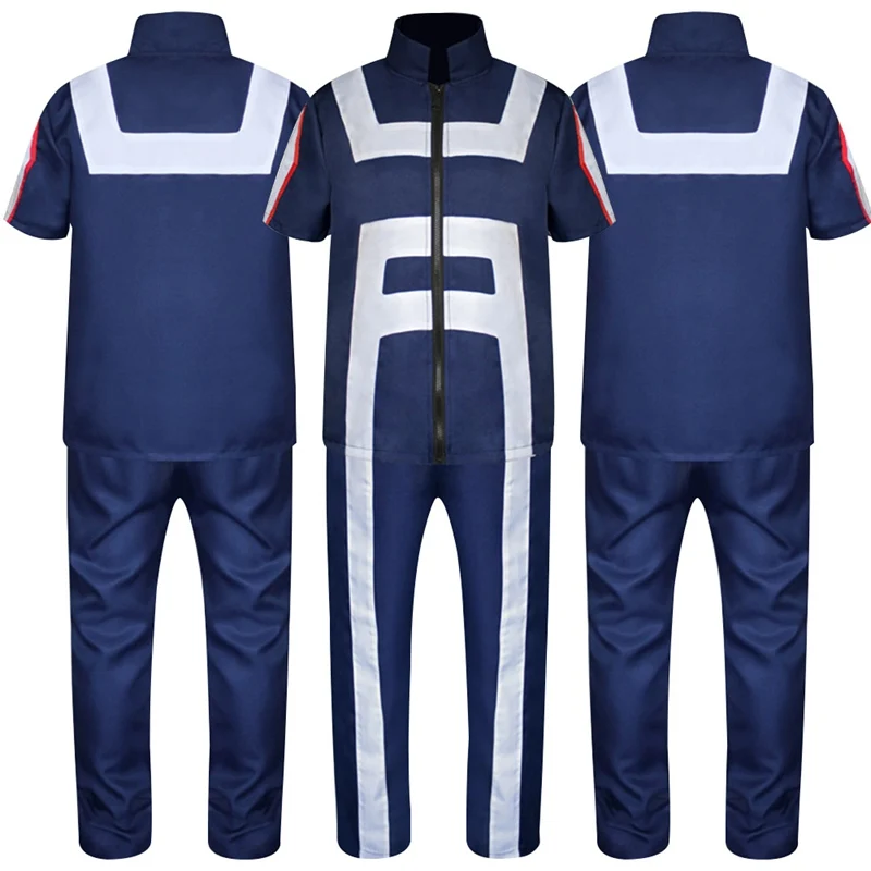 NWZSM My Hero Academia Boku No Cosplay Costume Men Women School Uniform Gym Training Suit Sportswear T Shirt Pants Set -Zentai shop online Hedf5cd591011433e91930a010c506455N.jpg