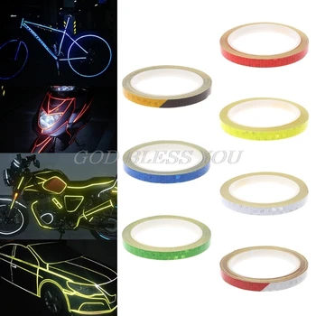 

Bicycle Reflector Reflective Sticker Safety Warning Cycle Fluorescent Decal Tape
